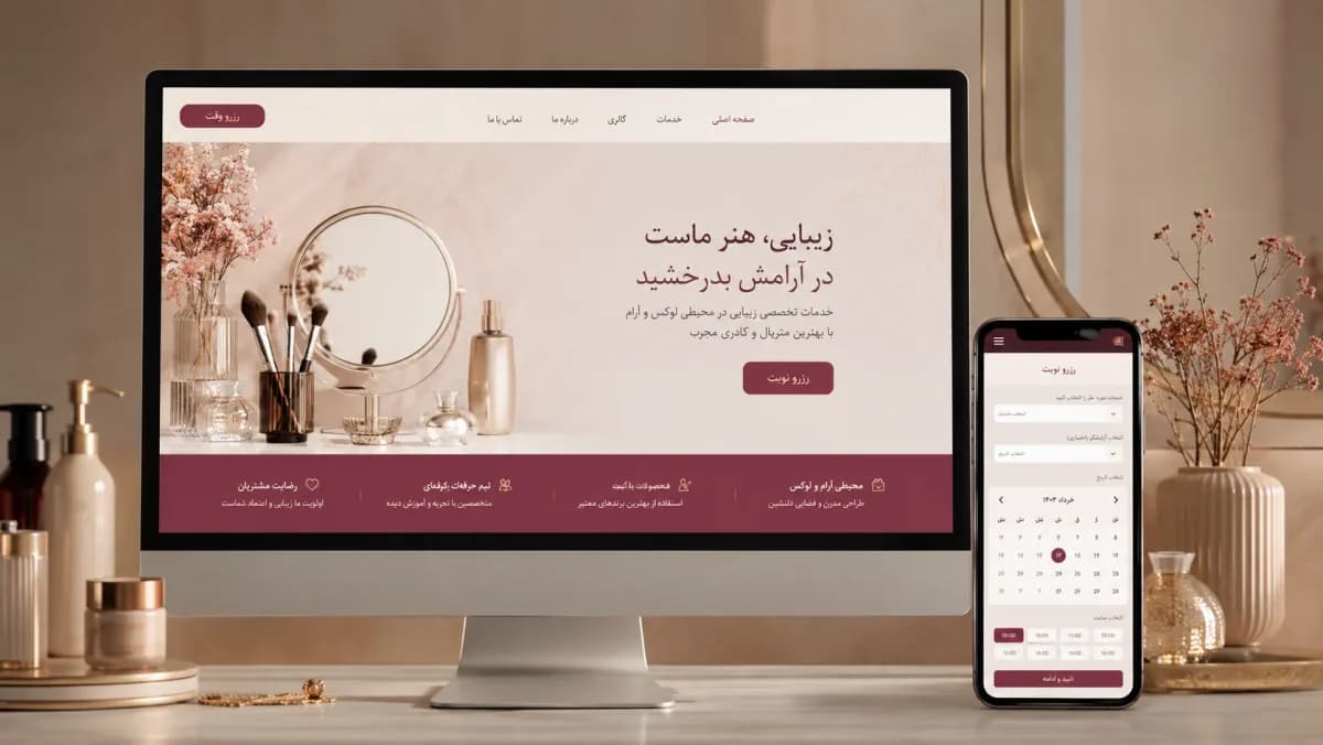 سالن زیبایی روژین
